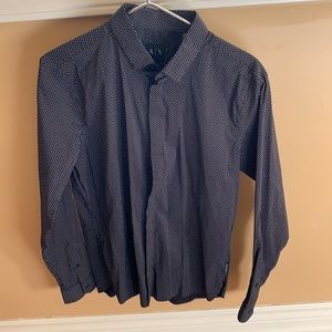 Armani exchange polka dot dress tshirt size S